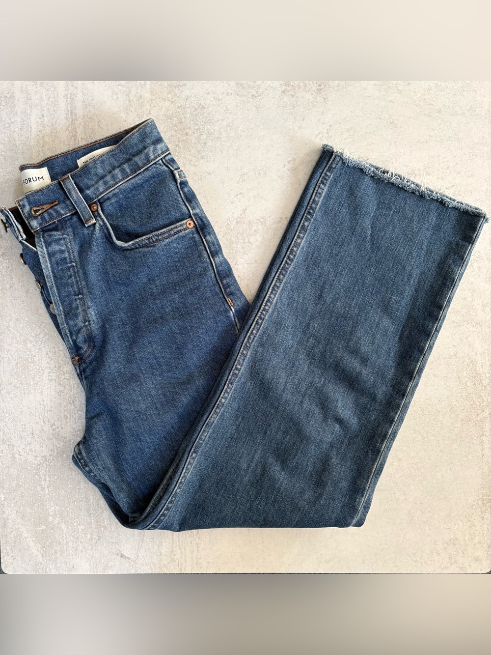 ~ARITZIA THE DENIM FORUM~ The Arlo High Rise Straight Size 26